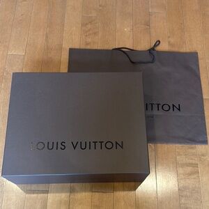 Louis Vuitton Black Box and Bag in XXL